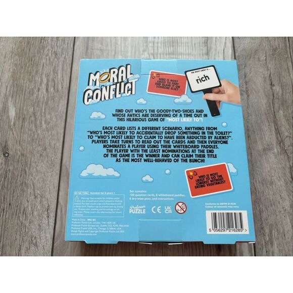 Moral Conflict Party Game The Family Edition 8+ - Picture 4 of 9